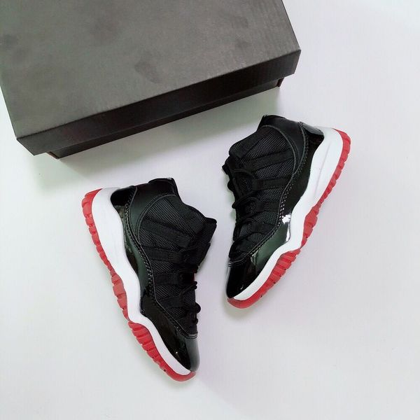 Zapatos para niños Jumpman 11 Cherry Jordens 11s Zapatillas de baloncesto Niños Jóvenes Zapatillas deportivas XI Niños Niñas Zapatillas de deporte al aire libre Niño Big Boy Girl Running Sneakers Cool