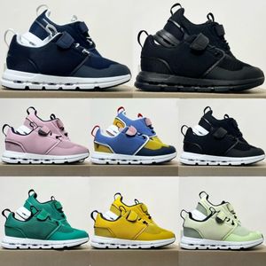 Kinderschoenen op lopende cloud peuter sneakers casual jongens meisjes kind federer jongens meisjes jeugd tennistrainers zwart geel roze witte loper sneaker o5mw#