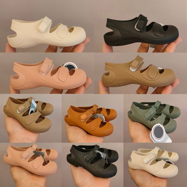 chaussures pour enfants sandales oofos chaussures pour enfants sandales d'été de créateurs pour jeunes sandales noires garçons de sport filles jolies chaussures princesse mignonnes taille 24-29 15O9 #