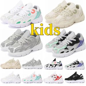 Chaussures pour enfants Chaussures pour enfants originales Astir Chaussures de course Pure Mint Clean Sky Baskets Orbit Green Wonder Blanc Clear Lilac Sports Taille extérieure 26-37 A1UR #