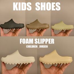 zapatos para niños zapatillas diapositivas sandalias infantiles hueso onyx brown jóvenes para niñas para niñas diseñador tamaño 26-35