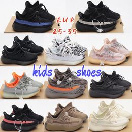 Niños zapatos zapatillas de deporte diseñador para niños pequeños zapatillas para niños zapatos para niños jóvenes onyx deslumbrante azul tierra núcleo negro rojo atlético 24-35 b7if##