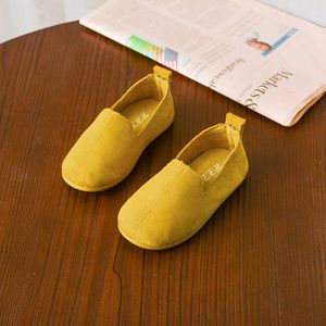 Kinderschoenen Spring Solid Color Soft Soled Baby Shoes Girls Boys Shoes Non-Slip Peuter Shoe