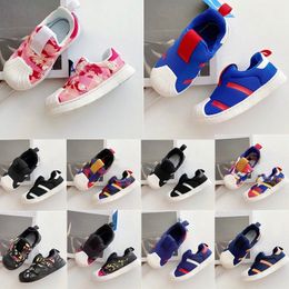 kinderschoenen superster 360 schoen peuters jongens meisjes jeugd ontwerper Loopschoenen zuigelingen kinderen Authentiek Sneakers baby Trainers Buitensporten Eur 22 Y5Tm#