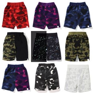 Kinderen korte strandontwerper apen shorts badenjongens jeugd baby trainingsbroek peuters kinderen camouflge broek kind baby's gedrukte haaienkop luminous gir s7qp#