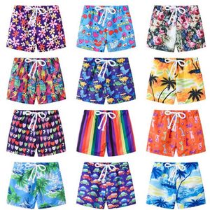 Pantalones cortos para niños Impreso Baby Boys Beach Shorts Niños Cartoon Swim Trunks Summer Baby Pants Moda para niños Ropa 13 diseños DHW2323