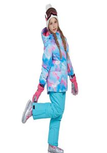 Kinderen Skipak Kinderen Merken Winddicht Waterdicht Warm Meisjes En Jongen Sneeuw Set Broek Winter Skiën En Snowboarden Doek Kind5734335