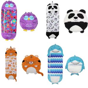 Saco de dormir para niños, saco de dormir con dibujos de animales, tiburón, muñeco de peluche, almohada para bebé, saco de dormir perezoso para niños y niñas, regalo de Navidad 240122