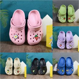 Kids Slipper Clogs Sandales Toddlers Runner Chaussures Baby Croc Youth Baby Boys Girls Designer Sneakers Eva Slides Pink Black Blue Blanc Enfants Childrens C0X2 #