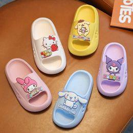 Zapatillas para niños Zapato de bebé Niños Niñas Diseñador Niño Diapositivas Rosa Amarillo Azul Niños pequeños Bebés Niños Zapatos del desierto Sandalias de resina ósea 34Jp #