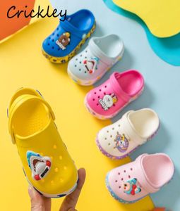 Kinderlippers Cartoon Summer Beach schoenen voor kinderen Outdoor Boys Garden S Unicorn Non Slip Girls Sandalen MX2005288620634