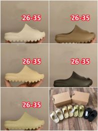 Kids slippers peuters ontwerpers schuiven eva voor jongens grils comfortabele sandalen gloeien groen roet onyx zwart bothars woestijn zand pure schuimglaasjes EUR26-35