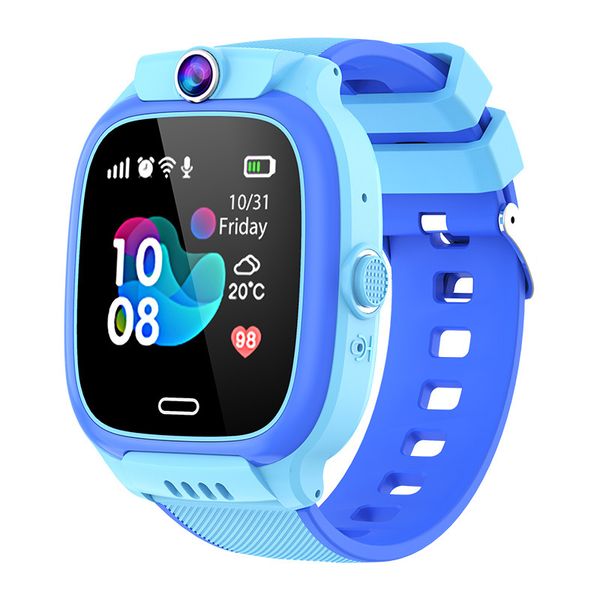 Enfants montre intelligente carte SIM appel chat vocal SOS GPS LBS WIFI localisation caméra alarme Smartwatch garçons filles pour IOS Android enfants Y31