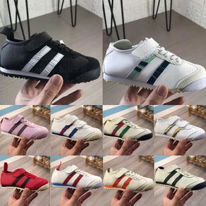 Kinderen sneaker schoenen tijger lederen veterjongens meisjes casual Japanse mode metallic goud casual zachte zomer kindercasual schoenen maat 22-35 uiyp0