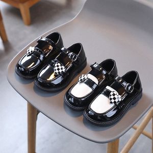 Zapatillas de deporte para niños Zapatos de cuero para niños pequeños Bebé Caminando Niños Zapato juvenil Primavera Otoño Niños Niñas Danza Estudiantes Tamaño del zapato para niños EUR 21-36 58M0 #