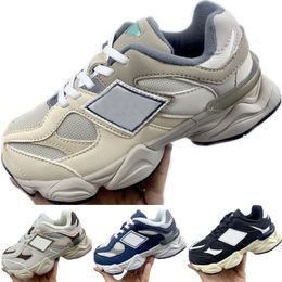 9060 Zapatillas de deporte para niños Clásicos Diseñador Clásicos Natural Indigo Negro Blanco Castlerock Niños Niñas Niños Deportes Zapatos casuales Tamaño 26-37