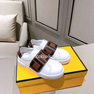 Baskets pour enfants Design garçons filles chaussures enfants chaussures d'école en cuir chaussures décontractées flexibles avec boîte