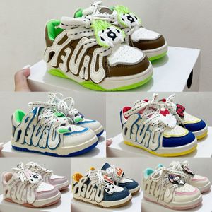 Zapatillas de deporte para niños Diseñador Viejo Vintage pan zapatos de skate Zapatos para niños pequeños Niñas Pedidos Casual Skel Trenes Niños Jóvenes Zapatilla de deporte para niños Rosa Verde Azul Blanco EUR 27-35