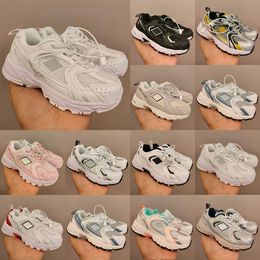 Kids Sneakers NB Casual 530 Jongens Girls schoenen Kinderen Jeugd Outdoor Trainers Kid Toddlers Sportschoen Black Gray Gray Gray Pink White Navy Beige Engeland Stijl 26-37