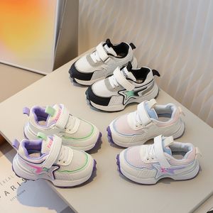 Kinderen Sneakers Nieuwe kind Baby Peuter schoenen Mesh Boys Running Shoes Soft Soles Breathable Girls Sneakers Maat 21-30
