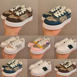 Kids sneakers peuter platform schoenen kinderen aas klassiek g kind schoenmeisjes brief bedrukte sporttrainers jeugdjongens ebbenhout merk beige witte marine sze eur 26-35