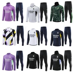 voetbaltrainingspakken voor kinderen Real madrides TRACKSUIT set 22 23 24 voetbaltenue voor heren en kinderen Chandal Futbol survetement madrides TRAININGSpak voetbaljack