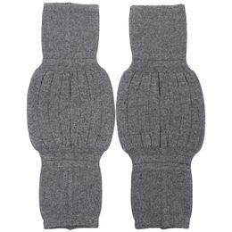 Chaussettes pour enfants, 2 pièces, genouillères en cachemire, genouillères thermiques confortables pour les courses, supports pour hommes, 231019