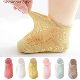 Calcetines para niños 4 pares/lotes de nuevos calcetines de bebé de malla de primavera y verano.