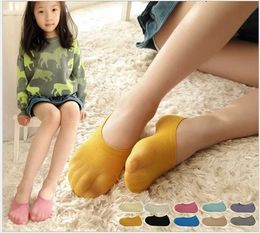 Kinder sokken 5 paar kinderen sokken.Zomer kinderen onzichtbaar licht overtreft andere korte bootsokken.Candy Color D240513