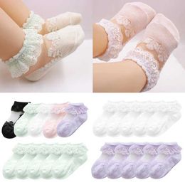 Chaussettes pour enfants 5 paires / lot pour bébé chaussettes bébé en coton d'été