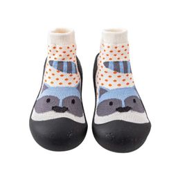 Calcetines para niños calcetines de moda para bebés zapatos de dibujos animados y chicas zapatos de goma suave de goma para niños zapatos de deportes de piso preescolar de preescolar Walkerl2405