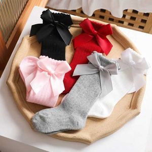 Chaussettes pour enfants accessoires pour bébé chaussettes bébé printemps et automne Nouveau big arc coton chaussettes pour enfants
