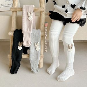 Chaussettes pour enfants Leggings pour bébé Pantalons Collants rembourrés Épaissi Modèles d'automne et d'hiver de fines bandes de fosse Chaussettes pour enfants Collants pour enfants filles 231121