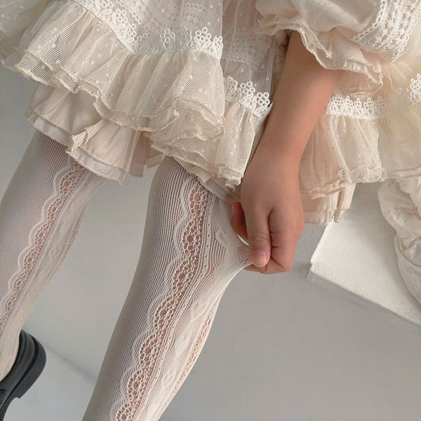 Enfants Chaussettes Chic Fille s Enfant s Collants Bas Résille Ballet Danse Collants Enfants s Filets Bonneterie Maille 230704