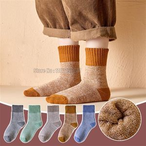 Enfants Chaussettes Enfants 5 Paires Hiver Épais Terry Garder Au Chaud Année Enfants Garçons Filles Chaussettes 230608