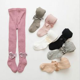 Chaussettes pour enfants Fille Hiver Bowknot Collants Coton Bébé Collants printemps automne lapin bébé chaussettes bébé collants pantalons pour enfants Jambières 231019