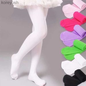 Kinderen Sokken Meisjes Ballet Dans Panty Kinderen Een Dun Gedeelte Mode Fluwelen Panty Baby Effen Zwart Witte Kousen Voor 0-9Y KidsL231114