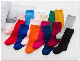 Calcetines para niños, calcetines informales tejidos con letras para niñas, calcetines de algodón de diseñador para niños, calcetines de baloncesto a rayas A47326042058