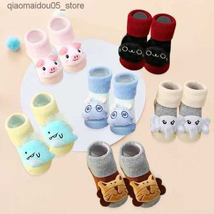Calcetines para niños Calcetines para bebés transpirables de alta calidad Calcetines de algodón sin deslizamiento adecuados para niños recién nacidos zapatos para niños