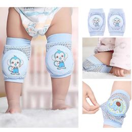 Chaussettes pour enfants Enfants Fille Garçon Ramper Coude Tout-petits Bébé Genouillères Sécurité Mesh Genouillère Protecteur Jambière Coussin Legging Nourrissons Enfants 231019