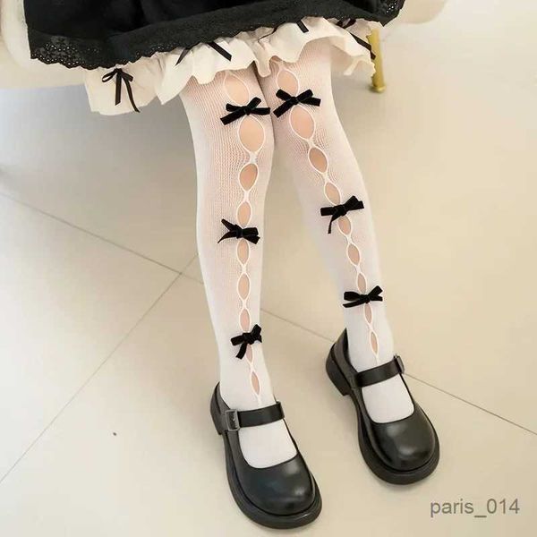 Calcetines para niños niña para niños apretados estilo coreano lolita lacera de encaje pantimedias para niños niña verano transpirable fina de malla decoración calcetines