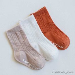 Chaussettes pour enfants Ladka 3 paires/lot nouveau-né bébé filles garçons chaussettes chaussettes décontractées pour filles coton infantile enfant en bas âge chaussettes pour bébés printemps automne nouveau