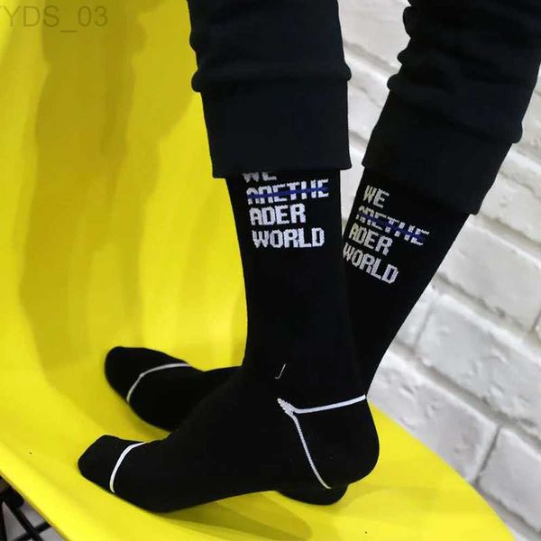 Chaussettes enfants hommes chaussettes coton graphique Hip-Hop 1997 motif drôle longues femmes noir chaud mode solide Sport rue décontracté bonneterie YQ240314