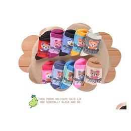 Enfants Chaussettes Nouveau Bébé Garçon Fille D'été Enfants Coton Stocks Bonne Qualité Bonbon Doux Couleur Baisse Livraison Maternité Vêtements Dhsel