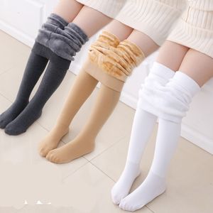 Enfants chaussettes hiver chaud bébé fille collants épais collants Leggings Ballet danse enfants velours bas 230609