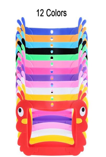 Housse de protection en caoutchouc de silicone souple pour enfants Housse de protection en caoutchouc pour 7 pouces Q88 A13 A23 A33 Q8 Tablette Android PC 12 couleurs9094503