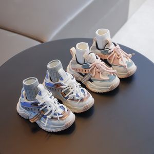 Enfants Sports Sneakers Printemps Garçons Casual Running Chunky Sneaker Filles Marque De Mode Bébé Chaussures Semelle Souple Respirant Plate-Forme Taille 21-36