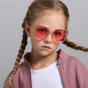 Bloqueador solar para niños Moda para niños Aleación polarizada Vintage Unisex Montar Niños Niños Niñas Gafas de sol Cool Outdoor Eyewear UV400 3058 230718