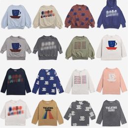 Kinderen Sweaters BC Merk Herfst Winter Jongens Meisjes Leuke Print Sweatshirts Baby Katoen Mode Uitloper Kleding 211111