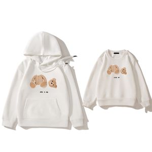 Kids Sweatshirts Boys Girls Hoodies Loose Bear Printed Sweatshirt Pullover Tops Designer Sweater Children Casual Hoodie Baby Fashion Clothing CYD23120103